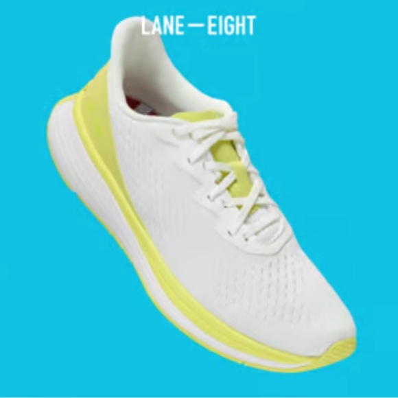 Lane Eight Men’s Relay Trainers in Key Lime, Sz 10 NIB - Picture 2 of 8